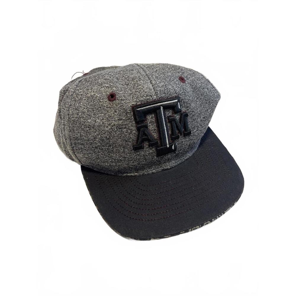 Texas A&M Grey and Black Baseball Cap